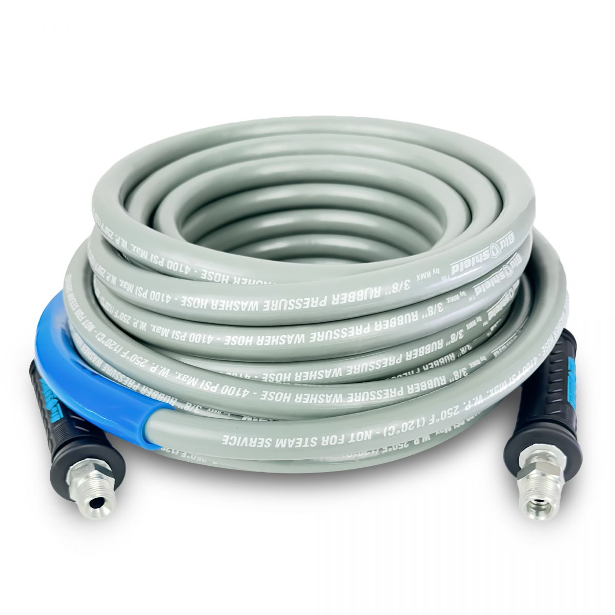 Blu Shield Double Wire 3/8" X 100’ Pressure Washing Hose (6000:18000 PSI)