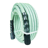Blu Shield Rubber Pressure Washer Hose Assembly 1/4" w/ M22 Fittings Non Marking (3000:12000 PSI)