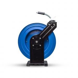 Blu Shield 3/8 x 100 sinlge wire pressure washer hose reel Heavy Duty Dual Arm