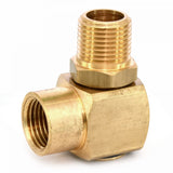 Brass Part 3/8" F NPT X 1/2" M NPT for Air Hose Reel