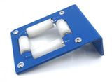 Ensemble de plaques à rouleaux pour grandes bobines de 3/8", 1/2" et 5/8" - Bleu