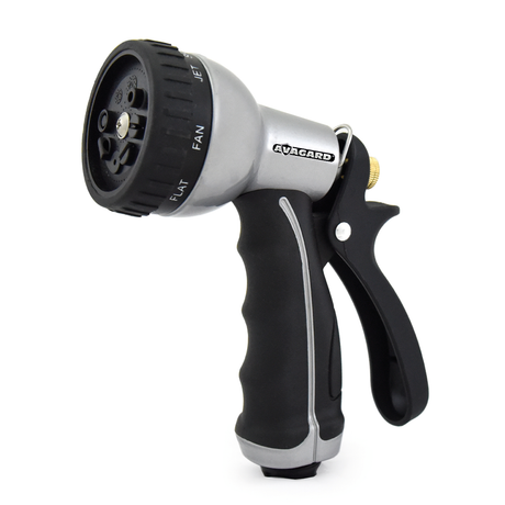 Metal Spray Gun with Adjustable Patterns