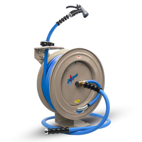 BluSeal Garden Hose Reel 3/4" x 50'  grey