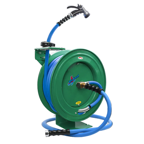 BluSeal Garden Hose Reel 3/4" x 50'  Green