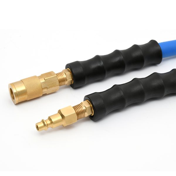 Rubber Air Hose with Universal Quick Connect Coupler