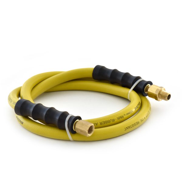 OilShield 3/8" Swivel Ball Rubber Whip Hose