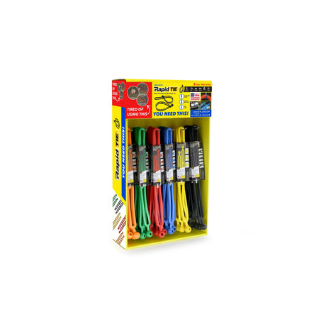 Rapid Tie Wing Rack Displayer with 48 Mix Pcs